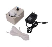 Alanmoship Pompa peristaltica, pompa dosatrice peristaltica AC 100-240V a CC 12V 24V Flusso regolabile 5-200ml/min Display LED per il trattamento dell'acqua dell'acquario di laboratorio