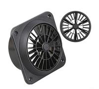 Alanmoship Presa d'aria per riscaldatore diesel da 60/90 mm, in plastica ABS, girevole a 360°, compatibile con Eberspacher D2 D4 D4S e per modelli Webasto 2/5/8KW (90 mm)