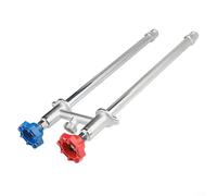 Alanmoship Rubinetto esterno antigelo per acqua calda e fredda, in ottone massiccio, antigelo, con MIP da 1/2" e GHT da 3/4", rubinetto da giardino per climi invernali, valvola di alimentazione per