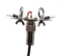 Alanmoship Scheda adattatore AT-DP per antenna GP a onde corte a dipolo positivo V, alimentazione finale da 300 W con anello in acciaio inossidabile 304, compatta, 80 x 30 x 50 mm, per salvataggio