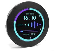 Alanmoship Schermo di raffreddamento ad acqua con 2 esposizione a 1 pollici di IPS per il monitoraggio efficace di per la prestazione di GPU e del CPU