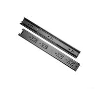 Alanmoship Silent Running - Guide scorrevoli per cassetti, resistenti, a 3 sezioni, per casa, ufficio, armadi, cassetti, confezione da 2 con viti di montaggio, 25,4 cm (25,4 cm)