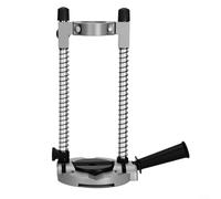 Alanmoship Supporto per trapano angolare regolabile a 90° con staffa di posizionamento a 45°, gamma di morsetti da 40-50 mm, struttura in metallo, per foratura precisa e progetti di officina