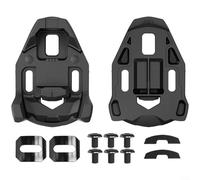 Alanmoship Tacchetti per pedali per bici da strada compatibili con Time per Xpresso e per Xpro Lclic, piastre di bloccaggio in plastica con rilascio sicuro a 15°, fori di allineamento e spessori (A)