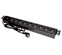 ALANTEC PZ09 BASE MÃšLTIPLE 1,8 M 9 SALIDAS AC INTERIOR NEGRO