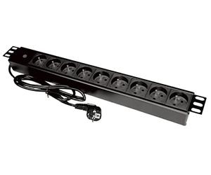 ALANTEC PZ09 BASE MÃšLTIPLE 1,8 M 9 SALIDAS AC INTERIOR NEGRO