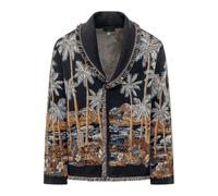 Alanui - Cardigan Diamond Head - - Knitwear - Uomo - Blu - L