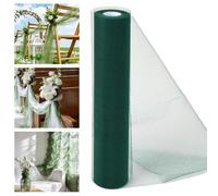 Alaoo Tulles di Matrimonio, 29CMx26M, Rotolo di Tulle Verde, Generico Rotolo Tulle, Può Essere Utilizzato per Decorazioni di Matrimoni, Lauree, Compleanni, Decorazioni fai da te