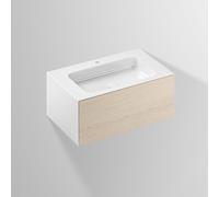 Alape Folio mobile con lavabo, 1 scomparto estraibile, 5155816000, WP.Folio1 Folio [Mobili da Bagno > Mobili con Lavabo Integrato]