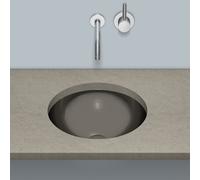 Alape Metallic lavabo sottopiano, 2031500190, UB.K400 Metallic metallic dark iron [Lavabi > Lavabi Sottopiano]