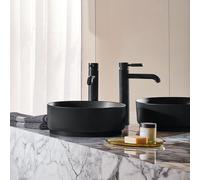 Alape Unisono lavabo da appoggio, 3222000240, AB.KE400 Unisono nero opaco [Lavabi > Lavabi da Appoggio]