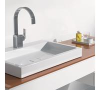 Alape X.plicit lavabo da appoggio, 3209000000, AB.RE700H.2 X.plicit bianco [Lavabi > Lavabi da Appoggio]