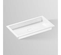 Alape X.plicit lavabo da incasso, 2207000000, EB.RE700.4 X.plicit bianco [Lavabi > Lavabi da Incasso]