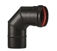 GOMITO IN ACCIAIO PESANTE SMALTATO PORCELLANATO PELLET AETERNUM 90 CM. 8