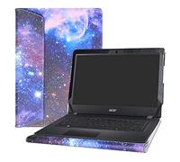 Alapmk PU Custodia Protettiva per 14" Acer Aspire 1 14 A114-31 A114-32/Aspire 3 14 A314-21/Aspire R14 R5-471T Laptop[Note:Not Fit Aspire One AO1-431/Aspire R14 R3-471T R3-431T],Galaxy