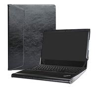 Alapmk PU Custodia Protettiva per 15.6" Lenovo ThinkPad E590 E595 E580 E585 & Acer Chromebook 315 CB315-3H/CB315-3HT Laptop(Not Fit thinkpad E570 E575 E560/Acer Chromebook 315 CB315-2H),Nero