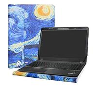 Alapmk PU Custodia Protettiva per 15.6" Lenovo ThinkPad Edge E560 E560p E565 E550 E555 E550C/ThinkPad L580 L590 L570 L560 Laptop(Warning:Not Fit thinkpad E580 E570/L550),Starry Night