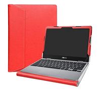 Alapmk Specialmente Progettato PU Custodia Protettiva in Pelle per 11.6" ASUS Chromebook C223NA Notebook(Non compatibili con: ASUS Chromebook C223NA),Rosso