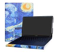 Alapmk Specialmente Progettato PU Custodia Protettiva in Pelle per 12.5" ASUS ZenBook 3 UX390UA Series Notebook (Non compatibili con: UX490UA UX360UA UX370UA),Starry Night