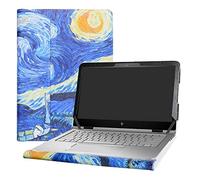 Alapmk Specialmente Progettato PU Custodia Protettiva in Pelle per 13.3" HP Envy X360 13 13-yXXX & HP Spectre 13 x360 13-4XXX(Not Fit: Envy X360 13 13-agXXX/Spectre 13 x360 13-aeXXX),Starry Night