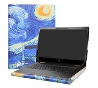 Alapmk Specialmente Progettato PU Custodia Protettiva in Pelle per 13.3" HP Spectre x360 13 13-apXXXX & HP EliteBook x360 830 G5 Laptop [Not Fit Spectre x360 13-acXXX 13-aeXXX],Starry Night