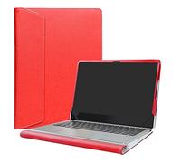 Alapmk Specialmente Progettato PU Custodia Protettiva in Pelle per 13.3" Lenovo IdeaPad 720S 13 720S-13IKB & IdeaPad 320S 13 320S-13IKB & IdeaPad 710S 13 710S-13IKB 710S-13ISK5 Notebook,Rosso
