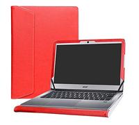 Alapmk Specialmente Progettato PU Custodia Protettiva in Pelle per 14" Acer Swift 3 14 SF314-51 SF314-52 SF314-52G SF314-53G Notebook (Non compatibili con: Swift 3 14 SF314-54 SF314-54G),Rosso