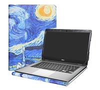 Alapmk Specialmente Progettato PU Custodia Protettiva in Pelle per 14" dell Latitude 14 5491 5495 5490 5480 5488 e5470 / Latitude 14 e7470 Series Notebook,Starry Night