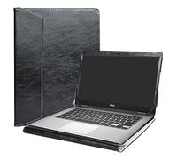 Alapmk Specialmente Progettato PU Custodia Protettiva in Pelle per 14" dell Latitude 14 5491 5495 5490 5480 5488 e5470 / Latitude 14 e7470 Series Notebook,Nero