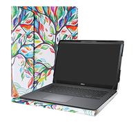 Alapmk Specialmente Progettato PU Custodia Protettiva in Pelle per 14" dell Latitude 14 7490 7480 Series Notebook,Love Tree