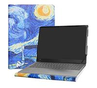 Alapmk Specialmente Progettato PU Custodia Protettiva in Pelle per 14" Lenovo ideapad 330s 14 330s-14IKB Notebook (Non compatibili con: ideapad 330s 15/120s/320/330/530s/520/110/110s),Starry Night