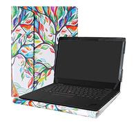 Alapmk Specialmente Progettato PU Custodia Protettiva in Pelle per 14" Lenovo Thinkpad X1 Yoga 1st Gen & 2nd Gen & 3rd Gen Series Notebook,Love Tree