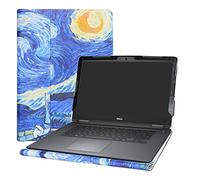 Alapmk Specialmente Progettato PU Custodia Protettiva in Pelle per 15.6" dell Latitude 15 3590 3580 / Latitude 15 3500 Laptop(Not Fit Latitude 15 3570 3560 3550),Starry Night