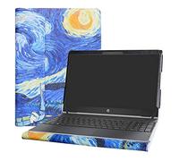 Alapmk Specialmente Progettato PU Custodia Protettiva in Pelle per 15.6" HP Pavilion X360 crXXXX Series Notebook (Non compatibili con: Pavilion X360 15 15-brXXX 15-bkXXX Series),Starry Night