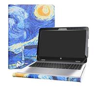 Alapmk Specialmente Progettato PU Custodia Protettiva in Pelle per 15.6" HP ProBook 650 G4 G3 G2 G1/ProBook 655 G3 G2 G1 Notebook (Non compatibili con: ProBook 450/ProBook 455),Starry Night