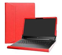 Alapmk Specialmente Progettato PU Custodia Protettiva in Pelle per 15.6" HP Spectre x360 15 15-apXXX Series Notebook (Non compatibili con: Spectre x360 15 15-blXXX 15-chXXX Series),Rosso
