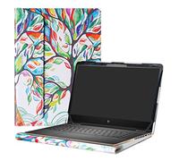 Alapmk Specialmente Progettato PU Custodia Protettiva in Pelle per 15.6" HP Spectre x360 15-blXXX Series Notebook,Love Tree