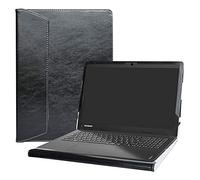 Alapmk Specialmente Progettato PU Custodia Protettiva in Pelle per 15.6" Lenovo IdeaPad 110 15 110-15IBR 110-15ACL 110-15ISK & IdeaPad 100 15 100-15IBD (Noti Fit: IdeaPad 110/100 14&13.3),Nero