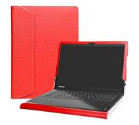 Alapmk Specialmente Progettato PU Custodia Protettiva in Pelle per 15.6" Lenovo IdeaPad 110 15 110-15IBR 110-15ACL 110-15ISK & IdeaPad 100 15 100-15IBD (Noti Fit: IdeaPad 110/100 14&13.3),Rosso