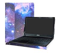 Alapmk Specialmente Progettato PU Custodia Protettiva in Pelle per 15.6" MSI GS Series GS63 Stealth-010/STEALTH-060 & Stealth PRO GS63VR STEALTH-252/Stealth Pro-230 Notebook,Galaxy