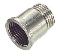 Alargadera Redonda Cromo 1/2" x 20