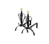 ALARI BRUCIALEGNA MODELLO LUSSO COPPIA IN FERRO