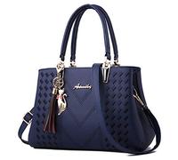 ALARION Borsa a tracolla da donna, borsa a tracolla da donna, 1-blues, Medium