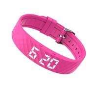 Alarm Bracelet Wearable Silent Timer Watch Vibration Adjustable Wristband Personal Clock Sleep Travel Daily Reminders Office Fitness Medication Study Family Routine Tracking Companion Planning Workout