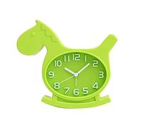 Alarm Clock - Kids Alarm Clock Children's Sleep Trainer Clock Ringtones Sleep Timer with Digital Thermometer (Color : Blue) (Green)