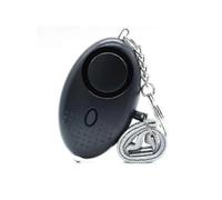 Alarm Personal Panic Rape Attack Safety Security Alarm Emergency Self-defense 140db(Black) Tw
