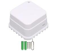 Alarmante sensore di perdita d'acqua intelligente wireless con avvio per perdite di inondazione wifi per appuntamento per il bagno del bagno Materiale PC 6.5 x 6,5 x 4 cm