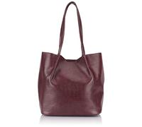ALARY, Shopper da donna, Rosso ciliegia, Einheitsgröße