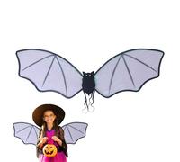 Alas De Murciélago: Alas De Disfraz De Para Halloween, Accesorio De Cosplay, Accesorio De Fiesta Espeluznante | Diseño Y Duradero Con De Murciélago Realista, Que Mejora Las Repres