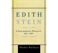 Alasdair MacIntyre Edith Stein (Tascabile)